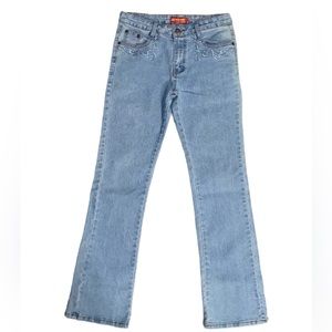 GOVANNI USA Light Blue Y2K Jeans 7/8‎